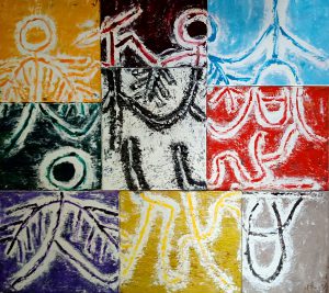 千年之愛/甲骨幽情 陳惠儒油畫個展