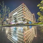 高雄市立圖書館總館開幕後成為高雄的地標之一。 圖／高市圖提供