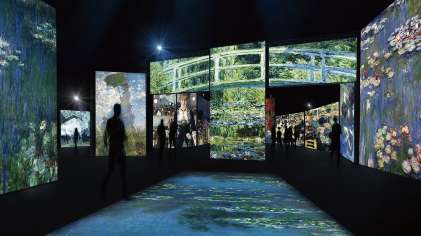 《印象莫內-光影體驗展》高雄開展!集結莫內、雷諾瓦、塞尚、竇加等 18 位印象派巨擘 2 千多幅經典作品